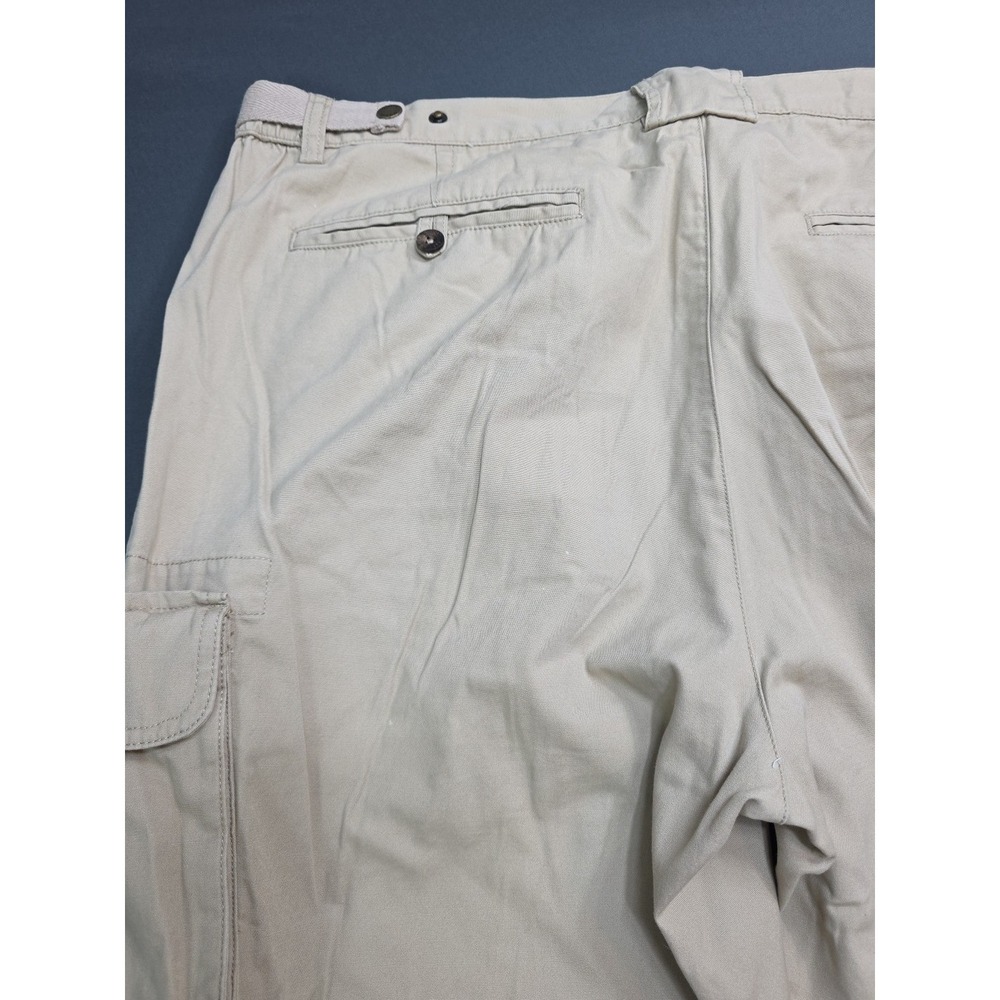 Orvis Khaki Cargo Fishing Hiking Pants Men's Size 42x31 Adjustable Waist... - Picture 9 of 10